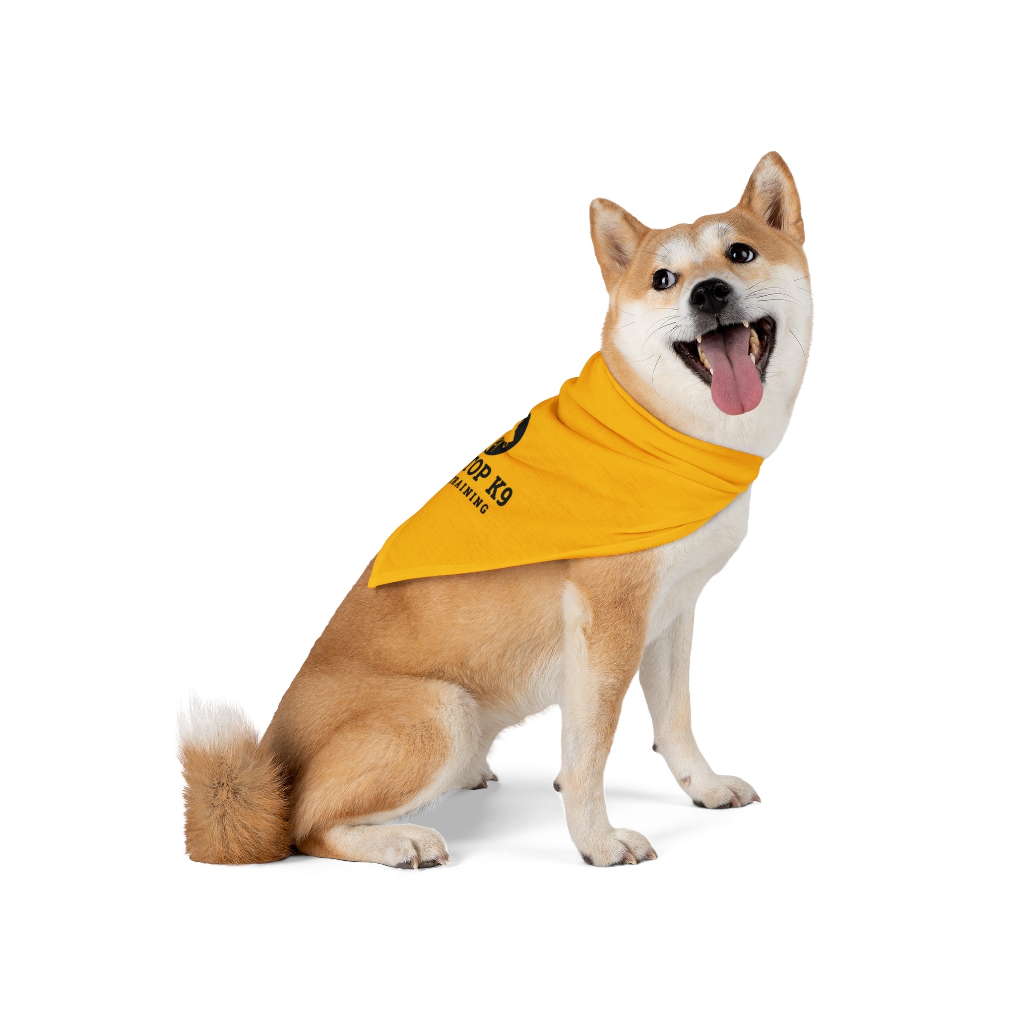 Small Tip Top K9 Yellow Bandana