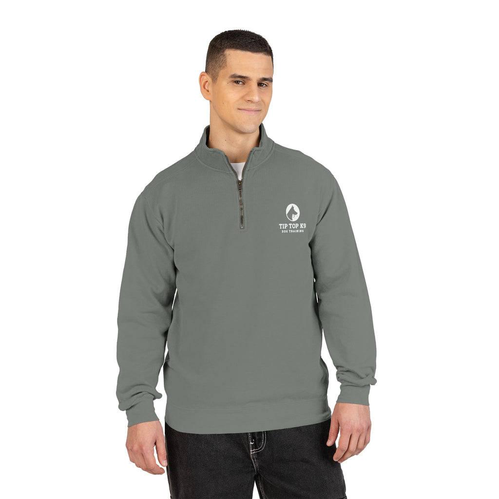 Tip Top K9 Quarter-Zip Sweatshirt —Logo Pullover