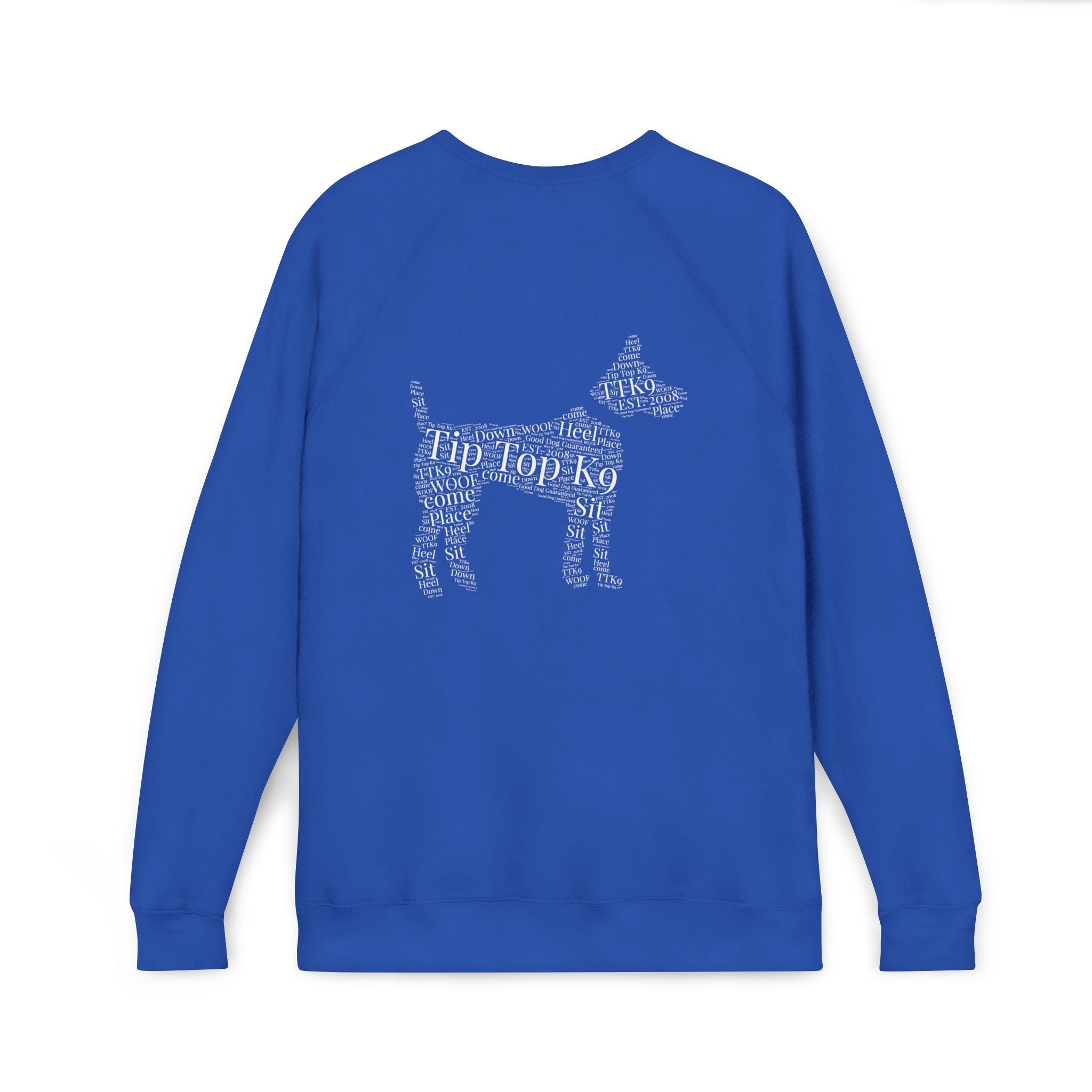 Tip Top K9 Word Art Crewneck