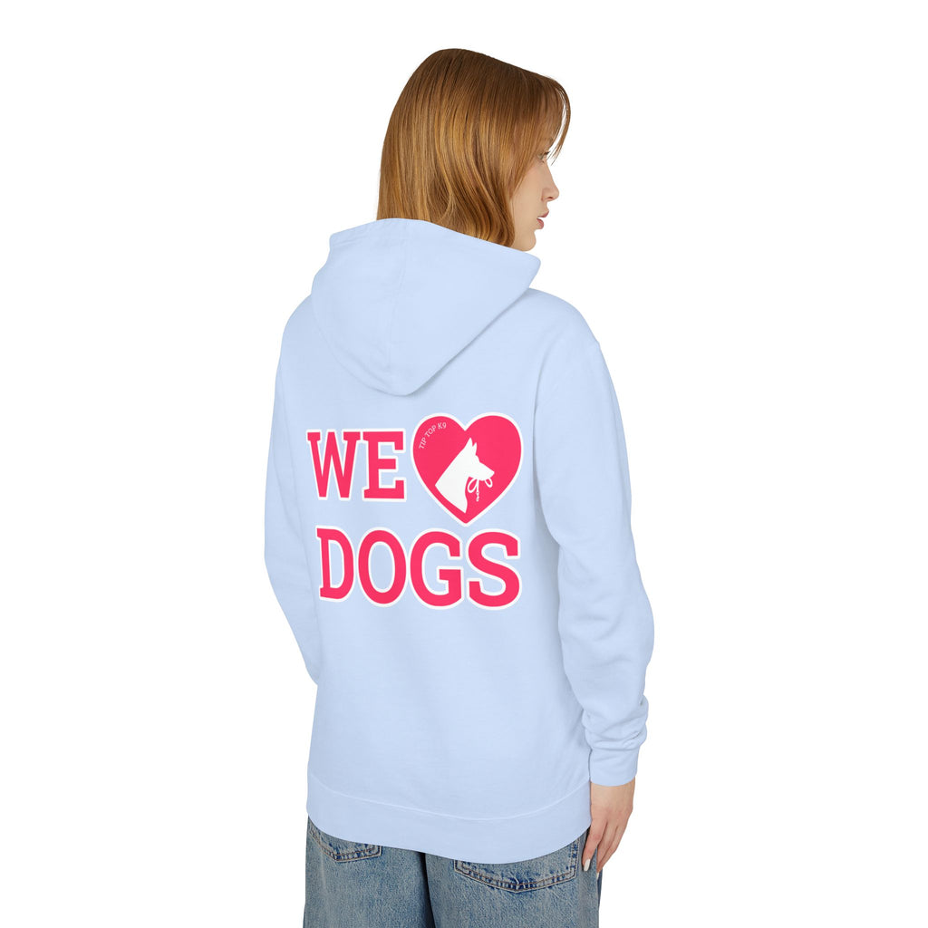 Pitbull Pink Style We Heart Dogs Hoodie | Tip Top K9 Dog Training