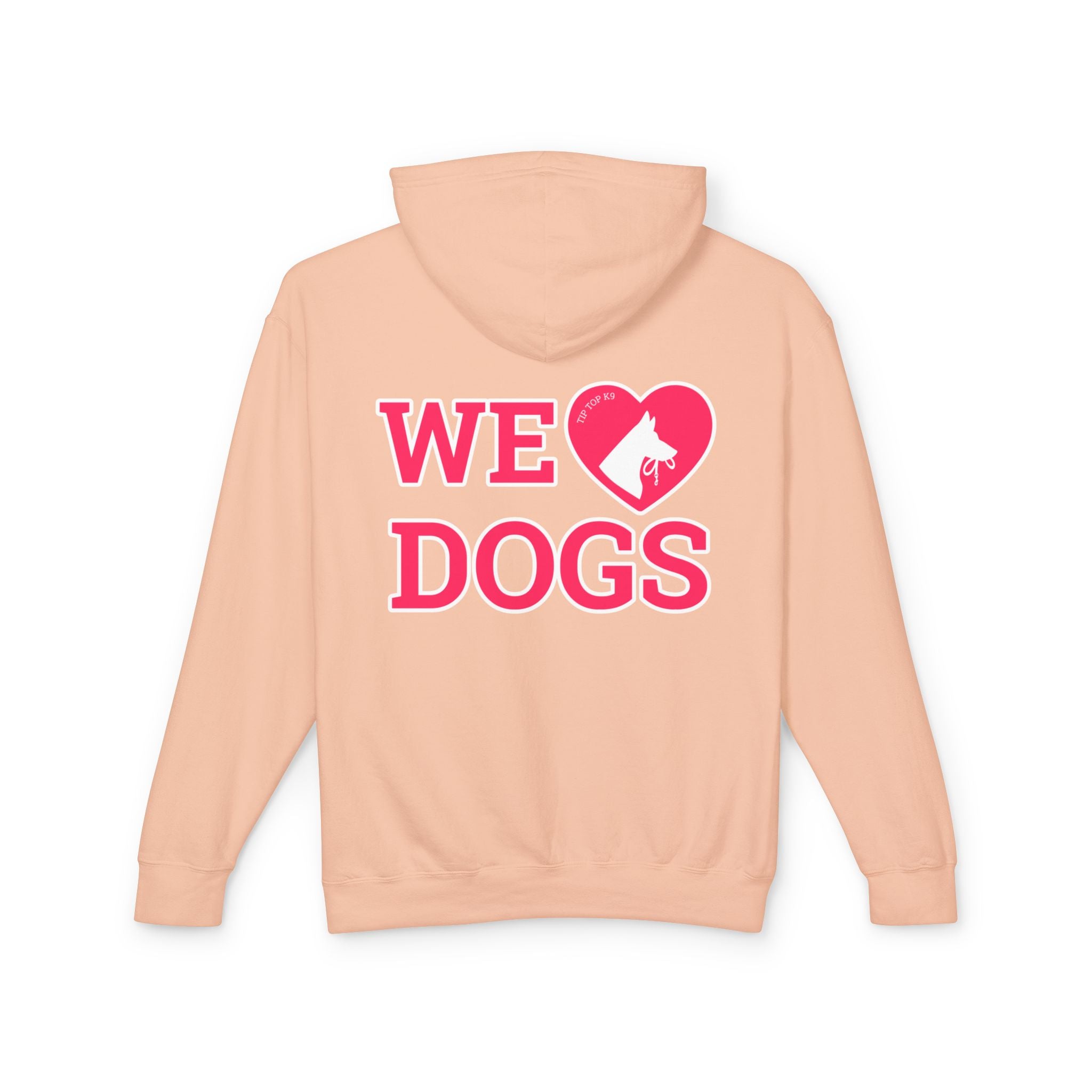 Pitbull Pink Style We Heart Dogs Hoodie | Tip Top K9 Dog Training