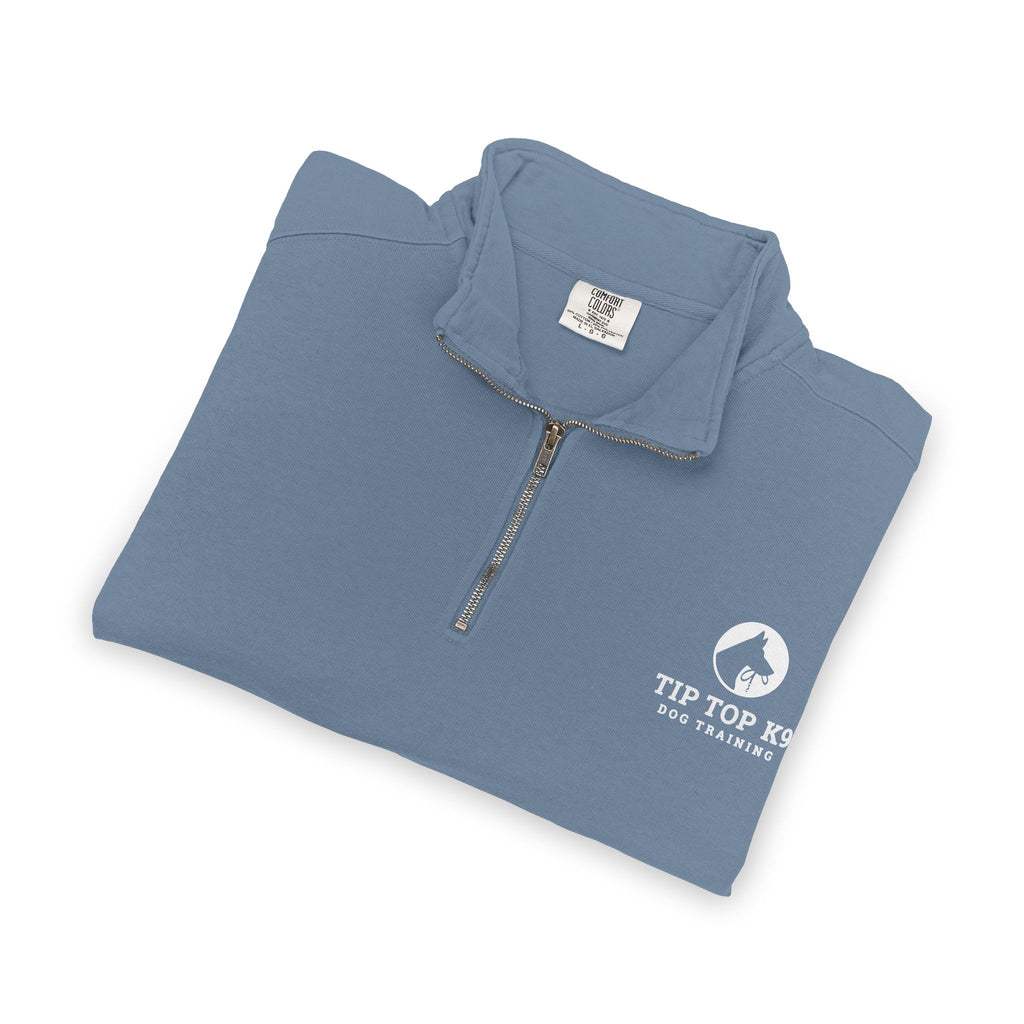 Tip Top K9 Quarter-Zip Sweatshirt —Logo Pullover