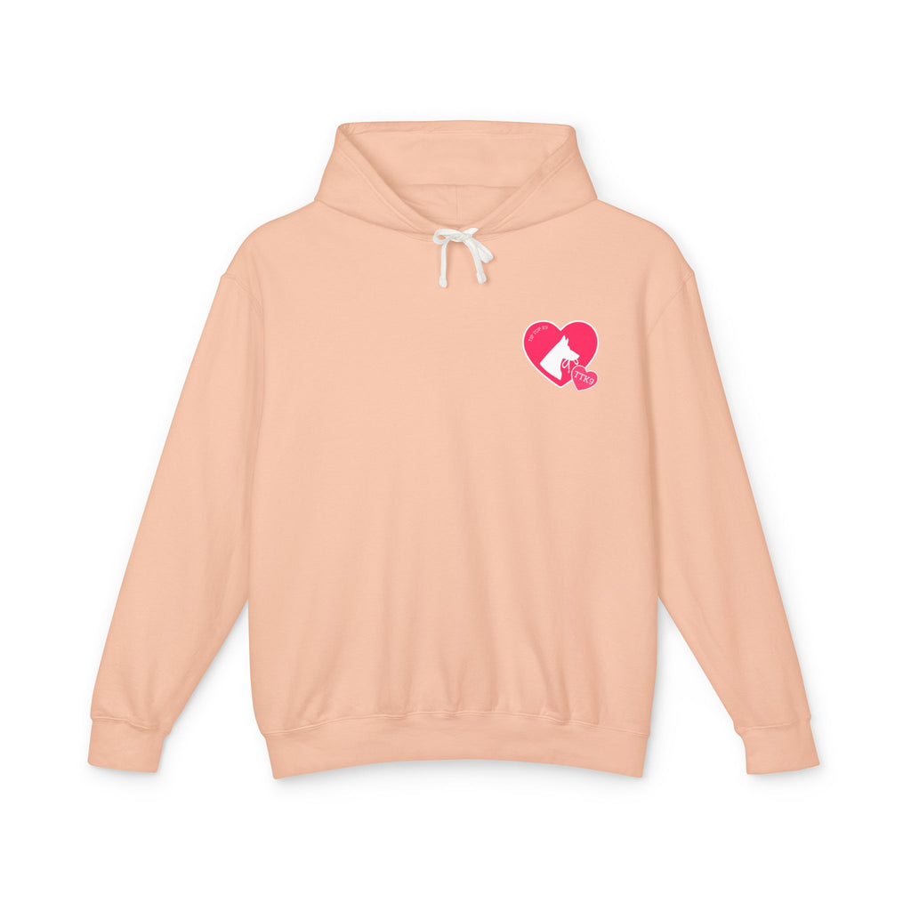 Pitbull Pink Style We Heart Dogs Hoodie | Tip Top K9 Dog Training