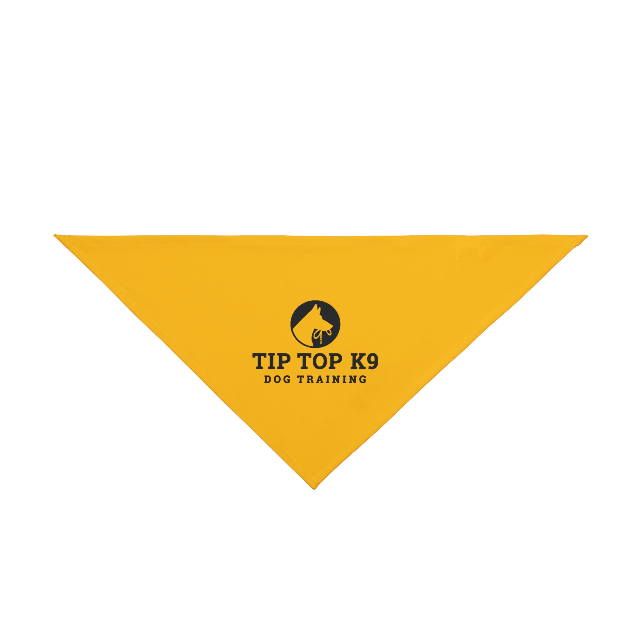 Small Tip Top K9 Yellow Bandana