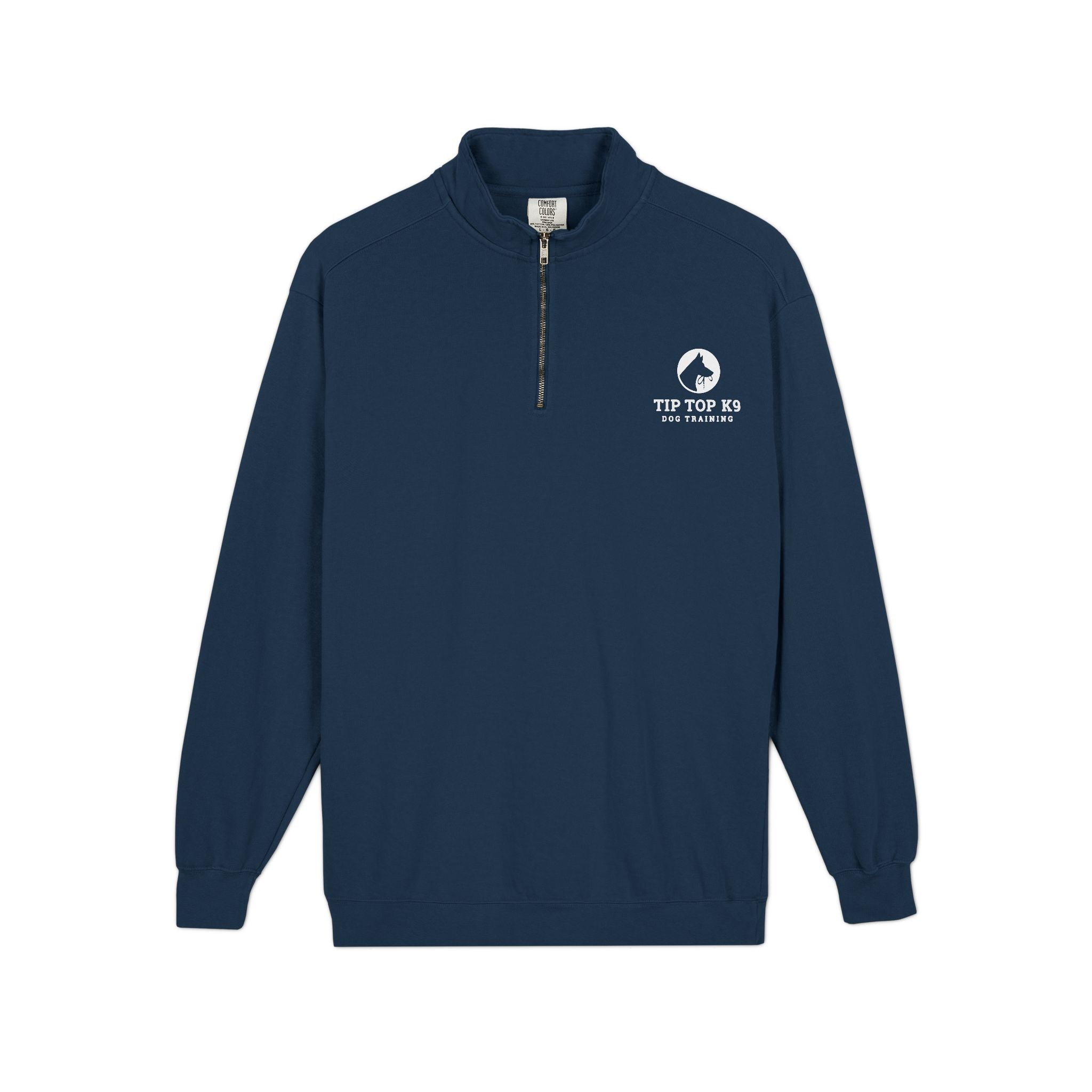 Tip Top K9 Quarter-Zip Sweatshirt —Logo Pullover