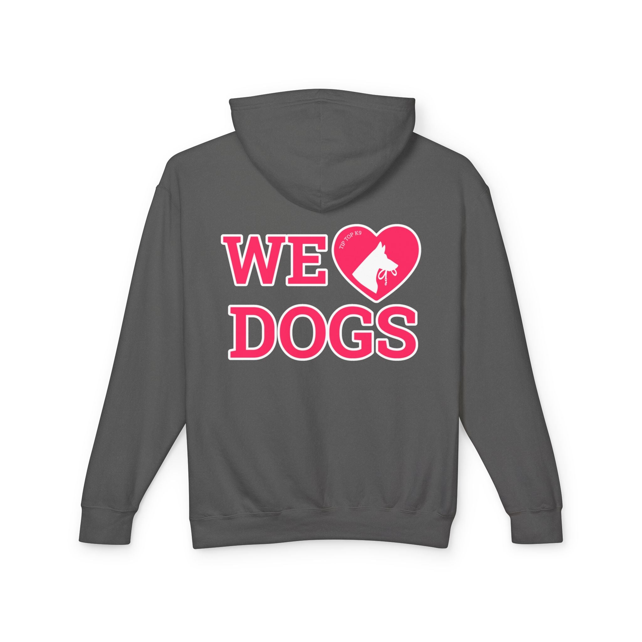 Pitbull Pink Style We Heart Dogs Hoodie | Tip Top K9 Dog Training