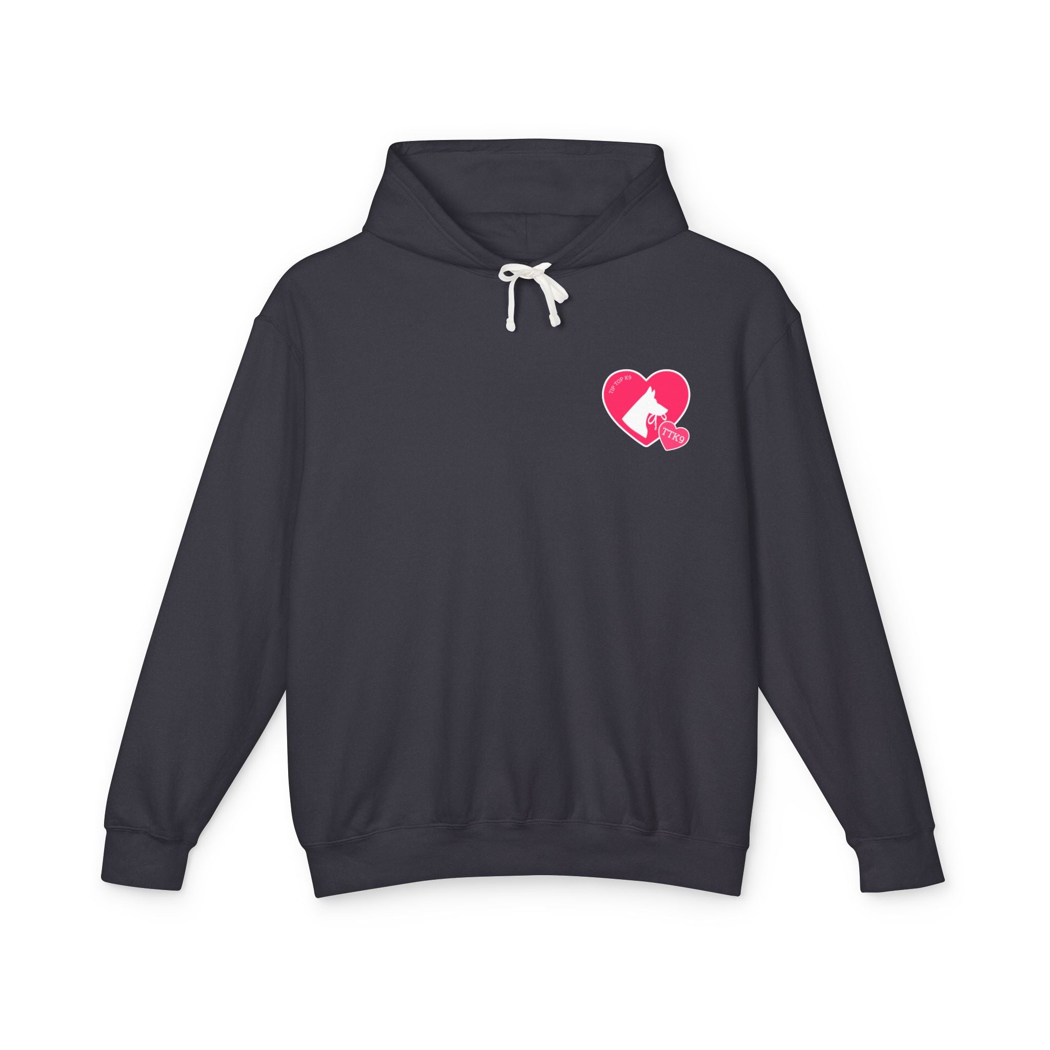 Pitbull Pink Style We Heart Dogs Hoodie | Tip Top K9 Dog Training