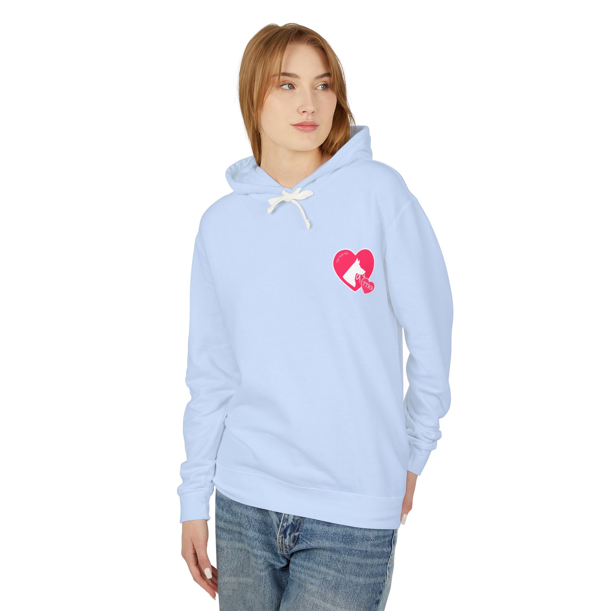 Pitbull Pink Style We Heart Dogs Hoodie | Tip Top K9 Dog Training