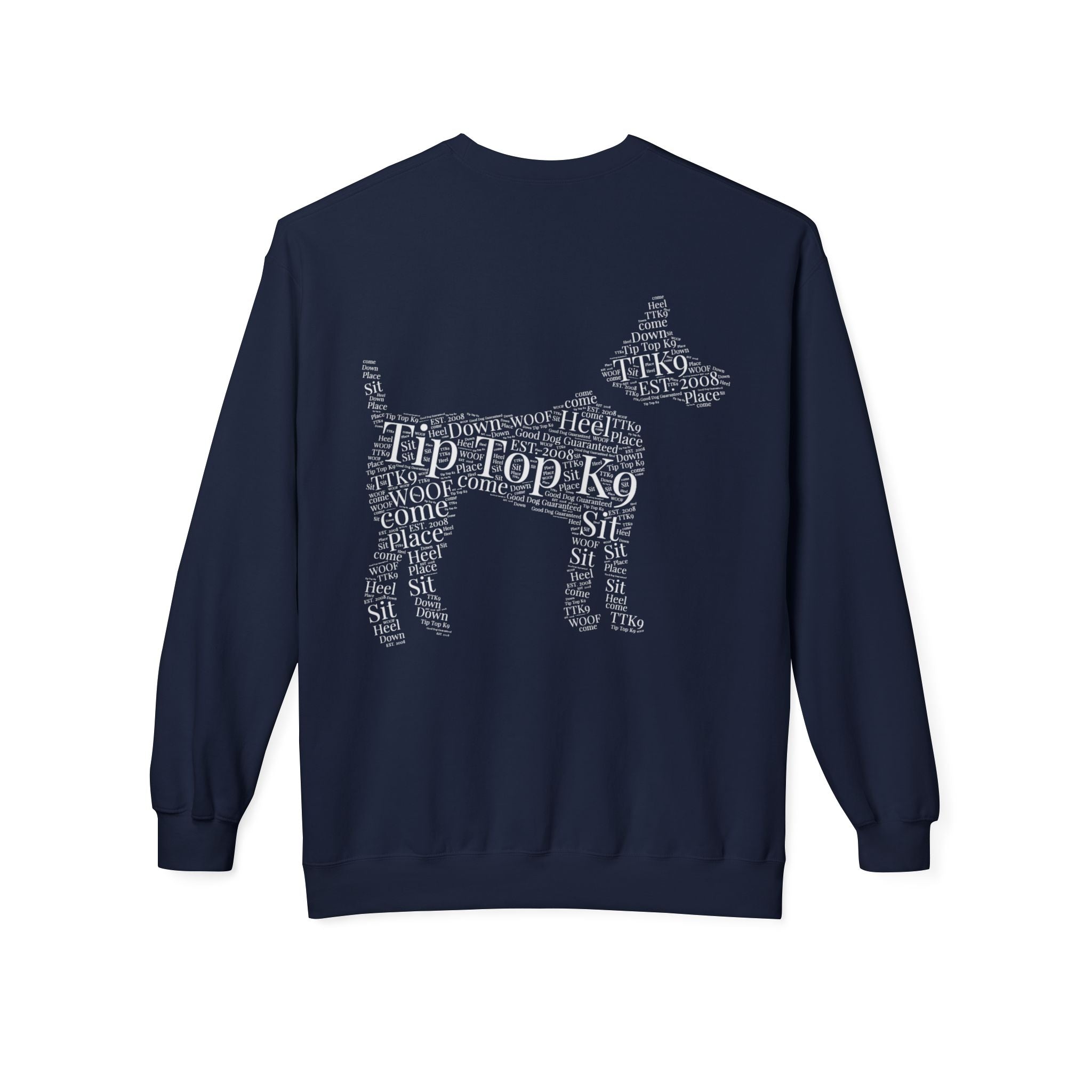 Tip Top K9 Word Art Hoodie