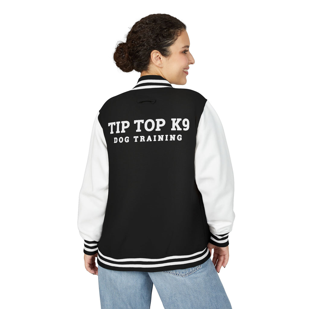 Letterman Jacket — Tip Top K9 Dog Training Varsity Jacket