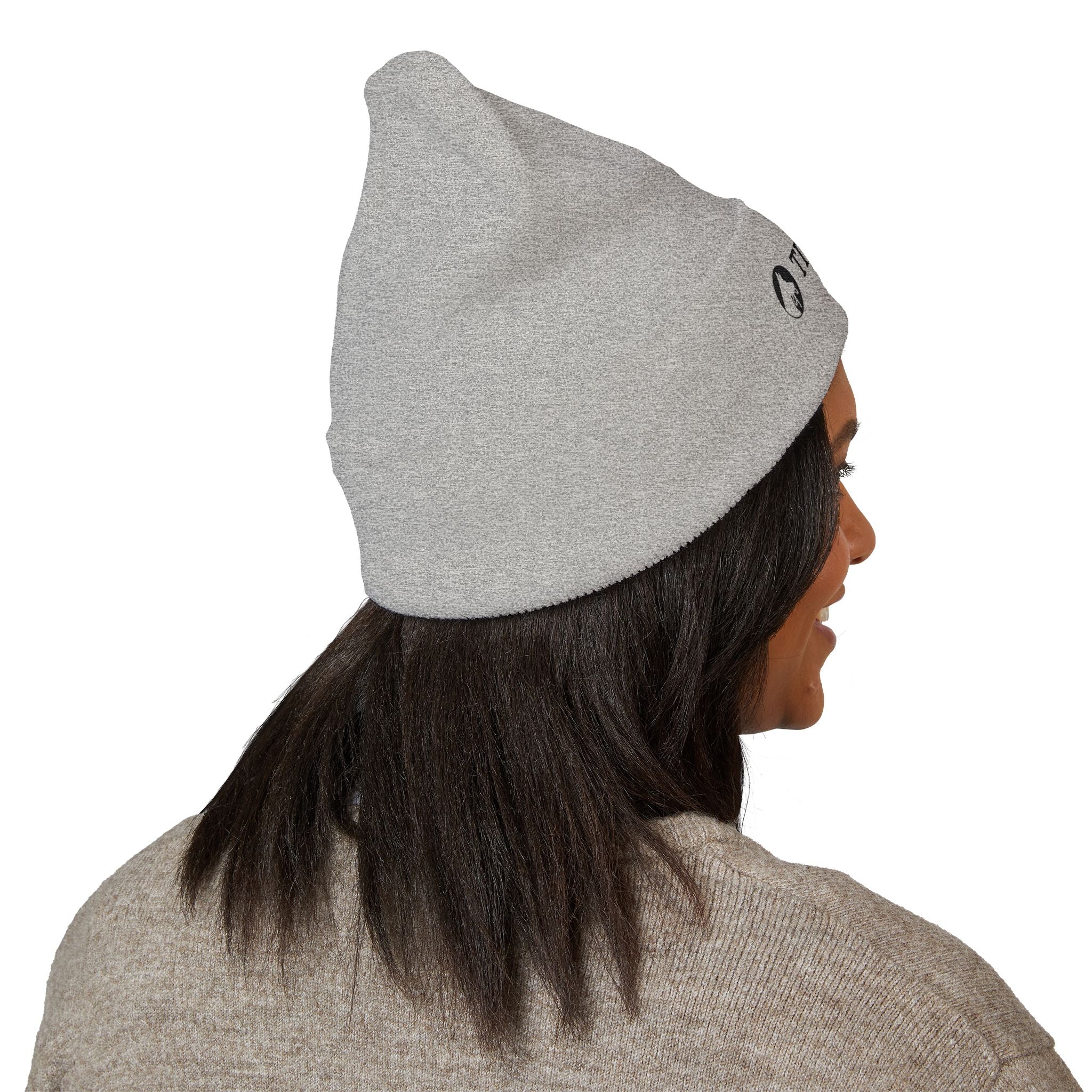 Tip Top K9 Embroidered Cuffed Beanie - Bright Yellow Dog Trainer Hat