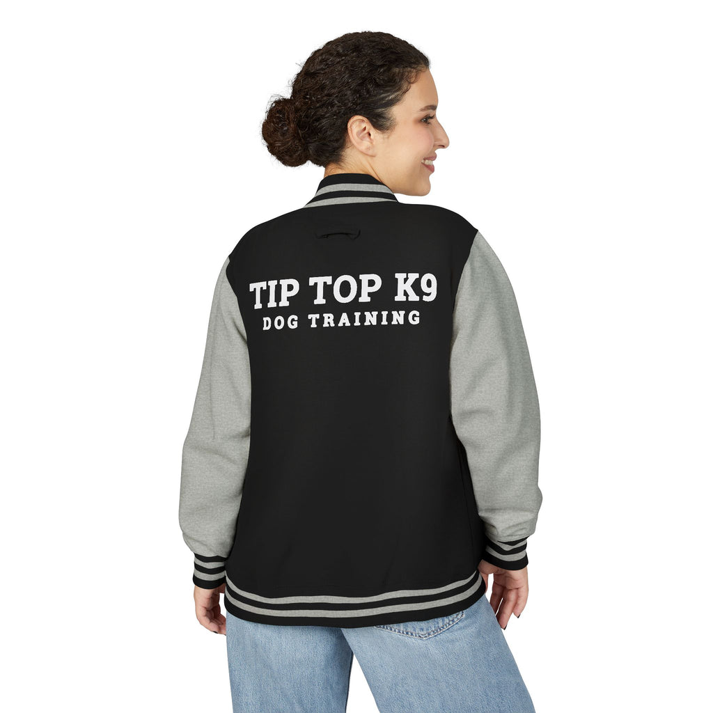 Letterman Jacket — Tip Top K9 Dog Training Varsity Jacket
