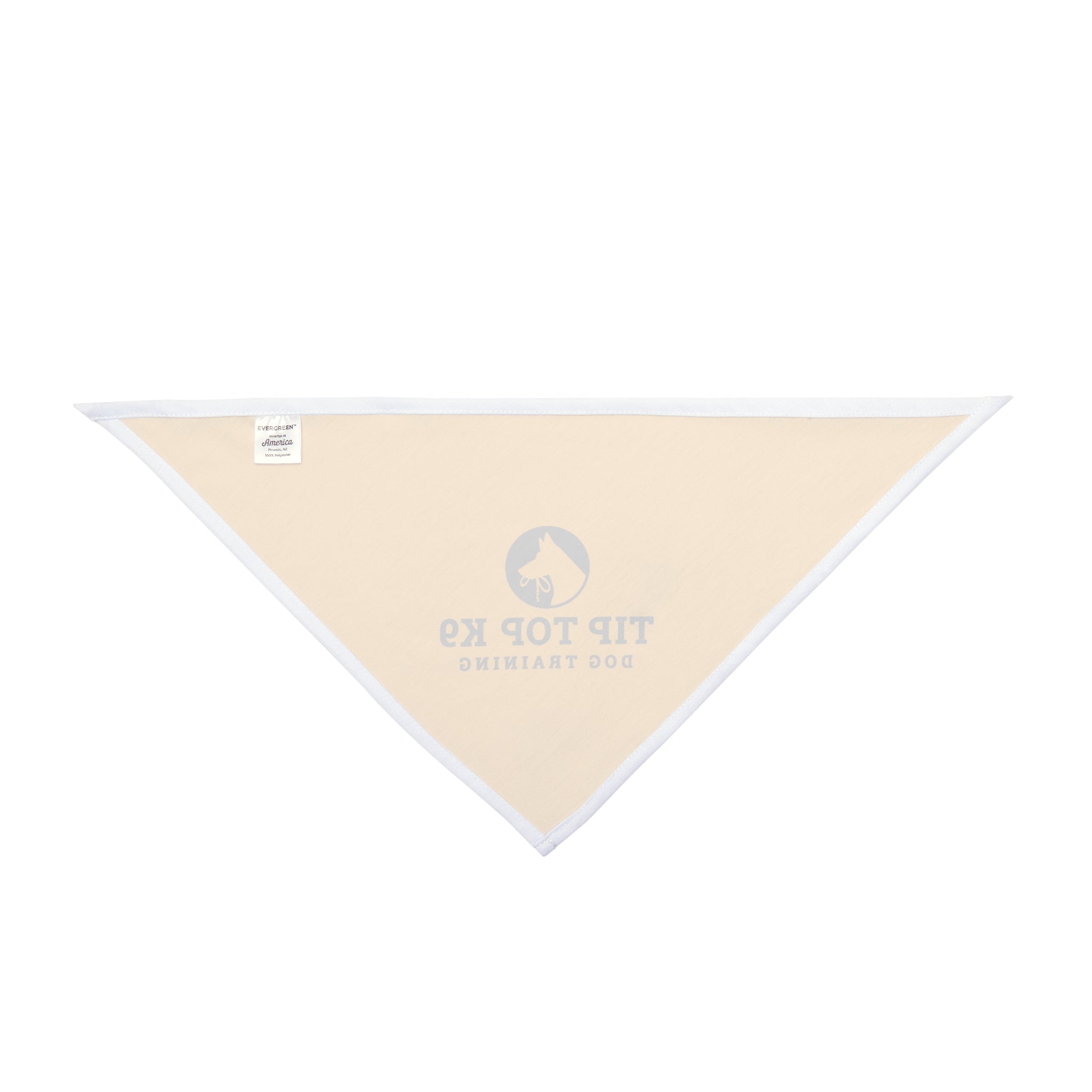Small Tip Top K9 Yellow Bandana