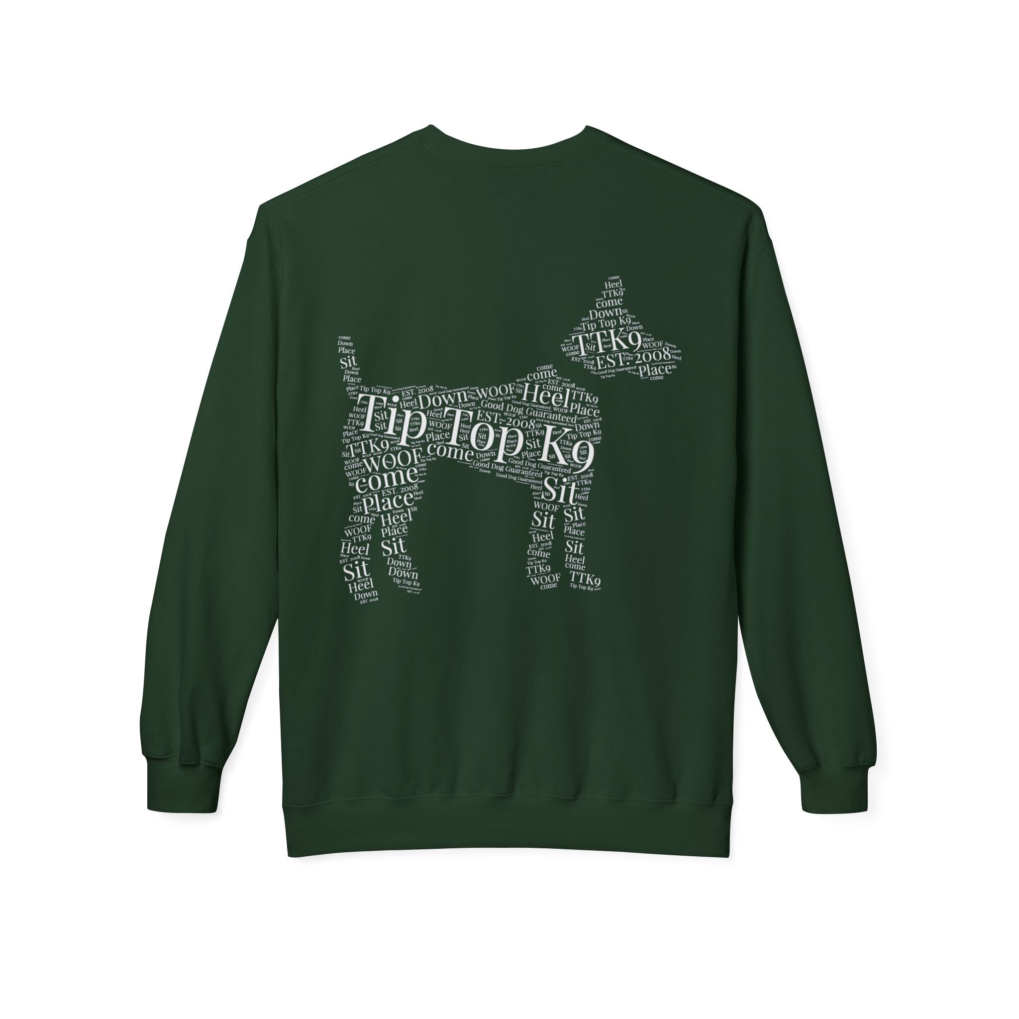 Tip Top K9 Word Art Hoodie