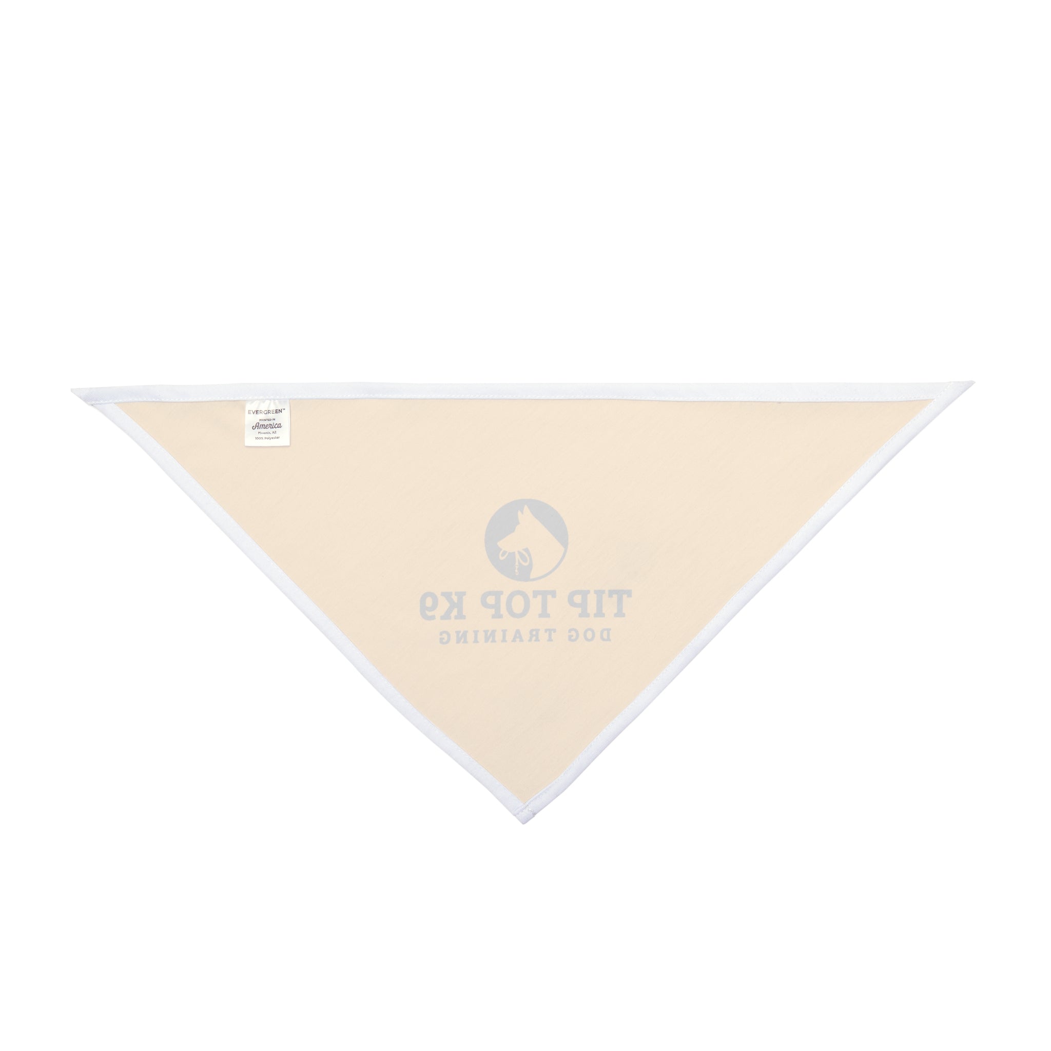Small Tip Top K9 Yellow Bandana