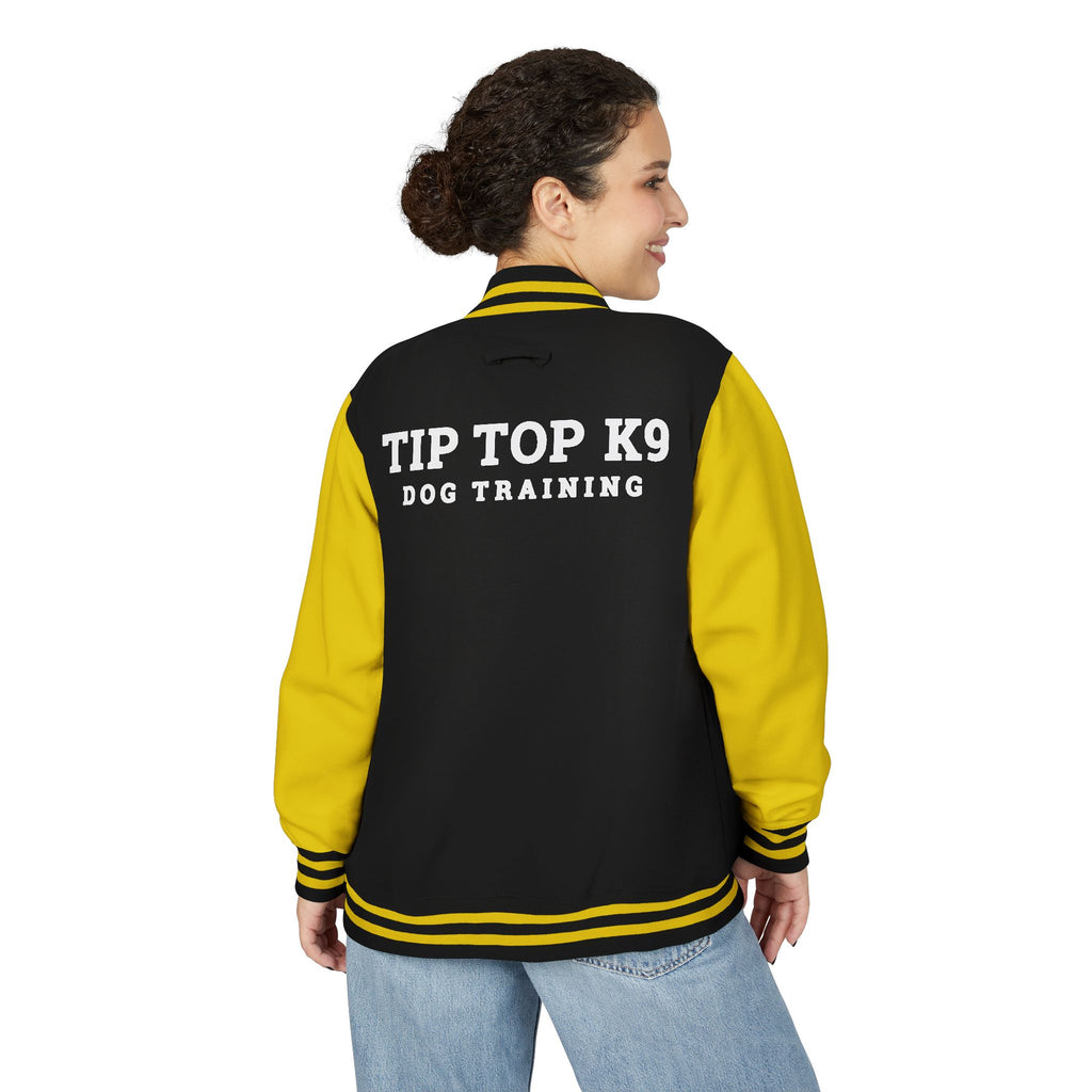 Letterman Jacket — Tip Top K9 Dog Training Varsity Jacket
