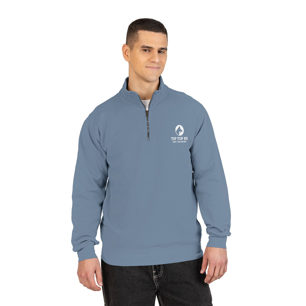 Tip Top K9 Quarter-Zip Sweatshirt —Logo Pullover