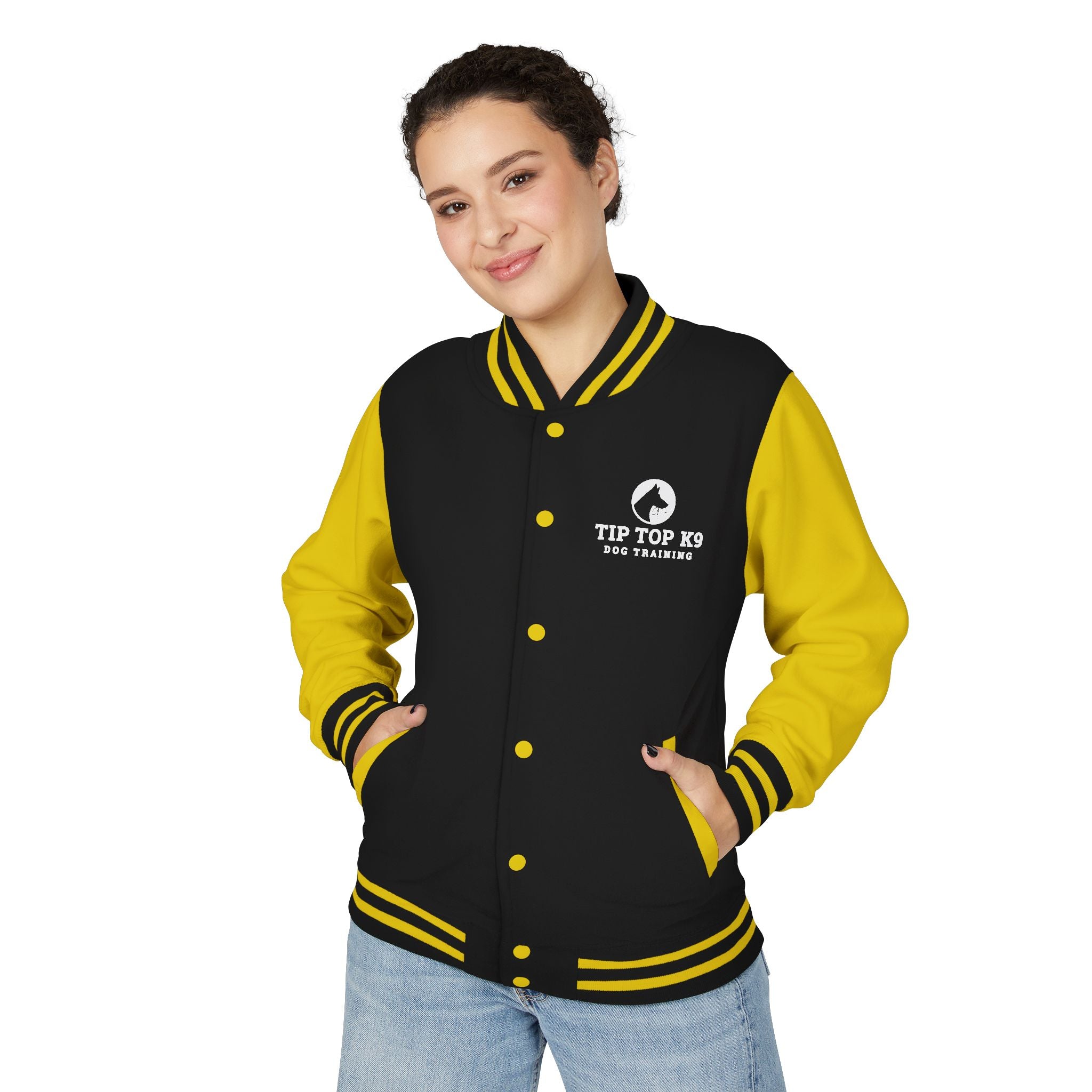 Letterman Jacket — Tip Top K9 Dog Training Varsity Jacket