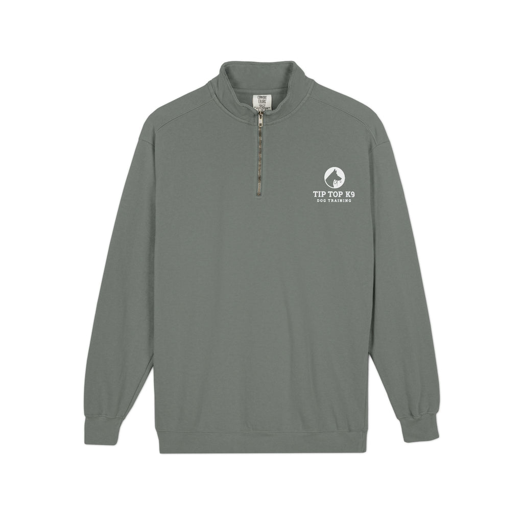 Tip Top K9 Quarter-Zip Sweatshirt —Logo Pullover