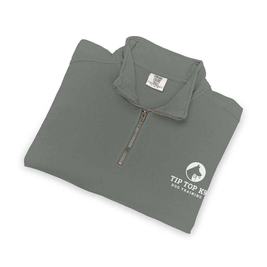 Tip Top K9 Quarter-Zip Sweatshirt —Logo Pullover