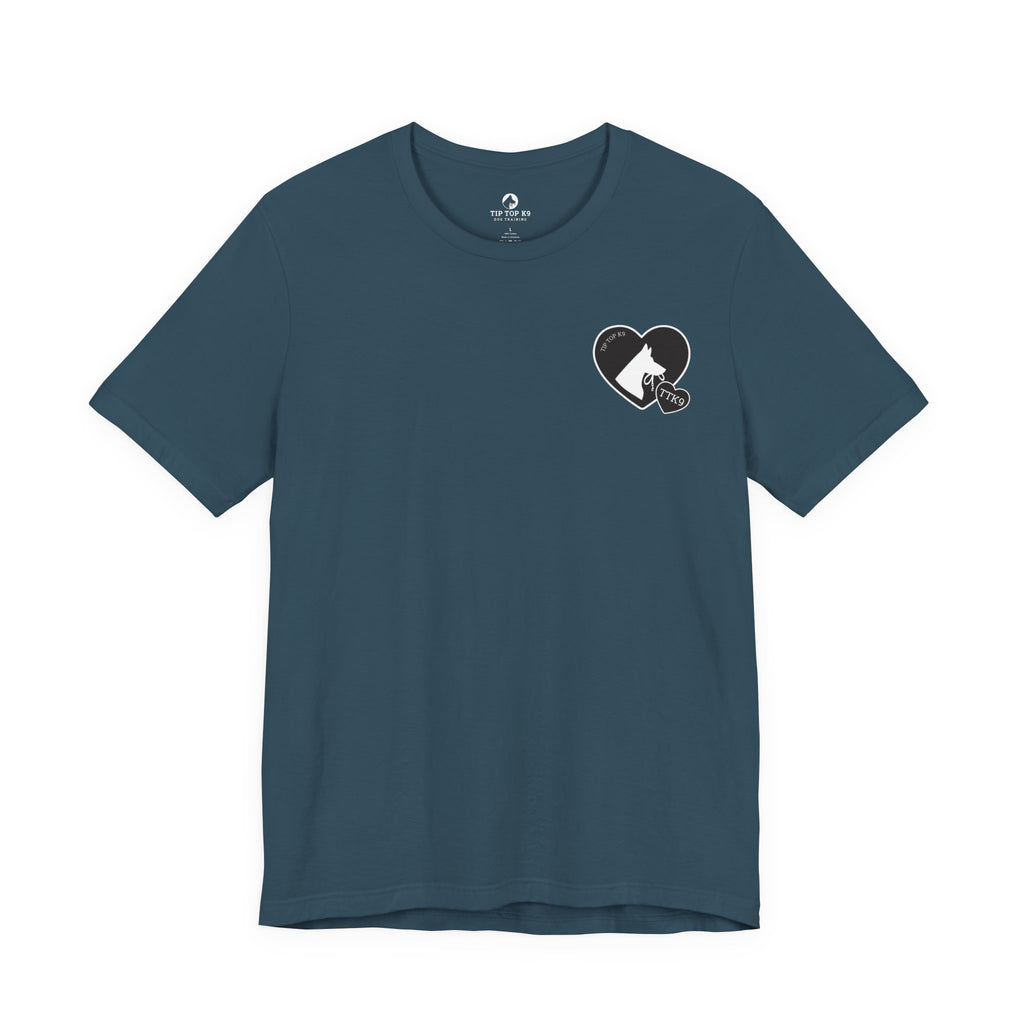 Tip Top K9 We Heart Dogs Heart T-Shirt