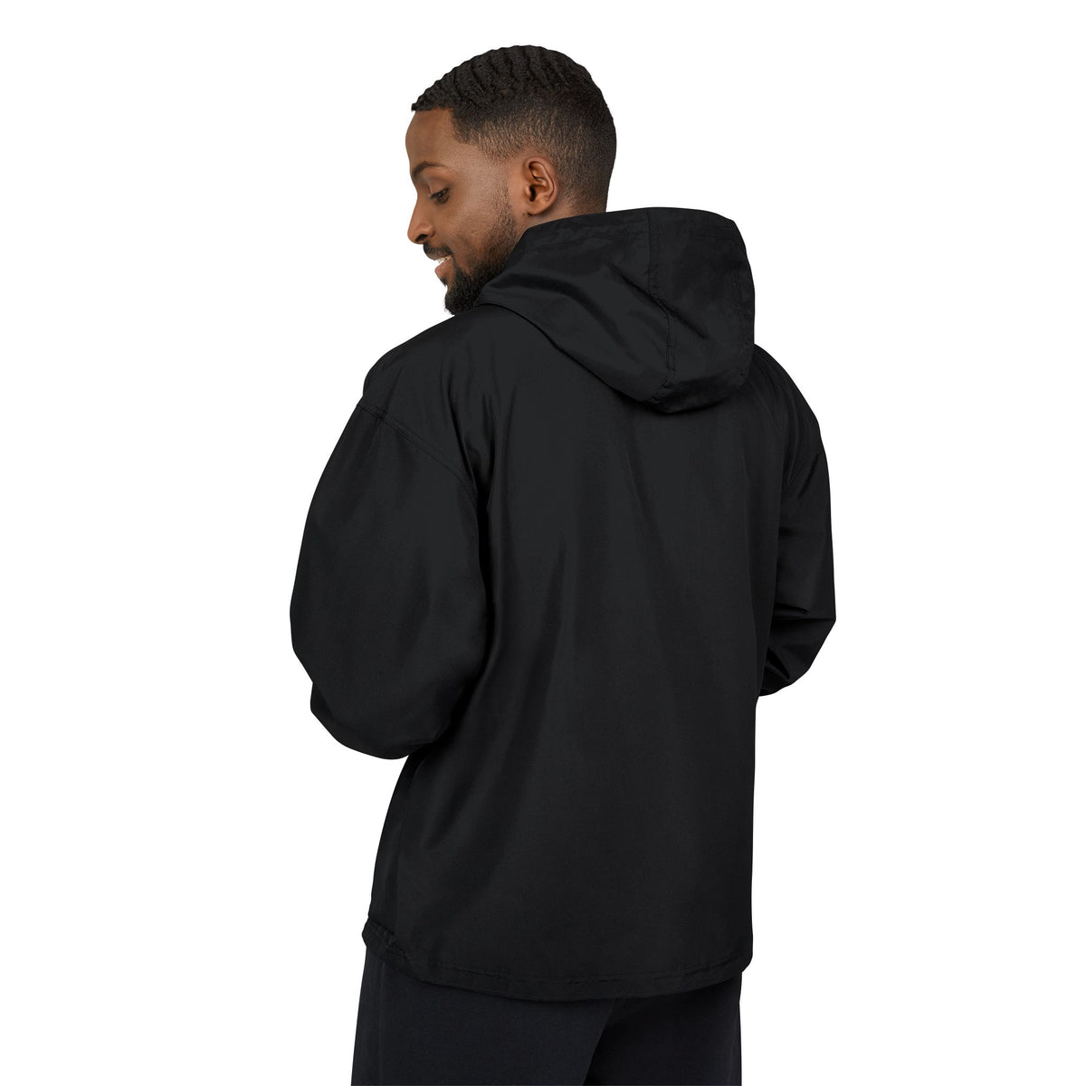 Champion Packable Anorak Jacket — Minimal Skull Logo Windbreaker