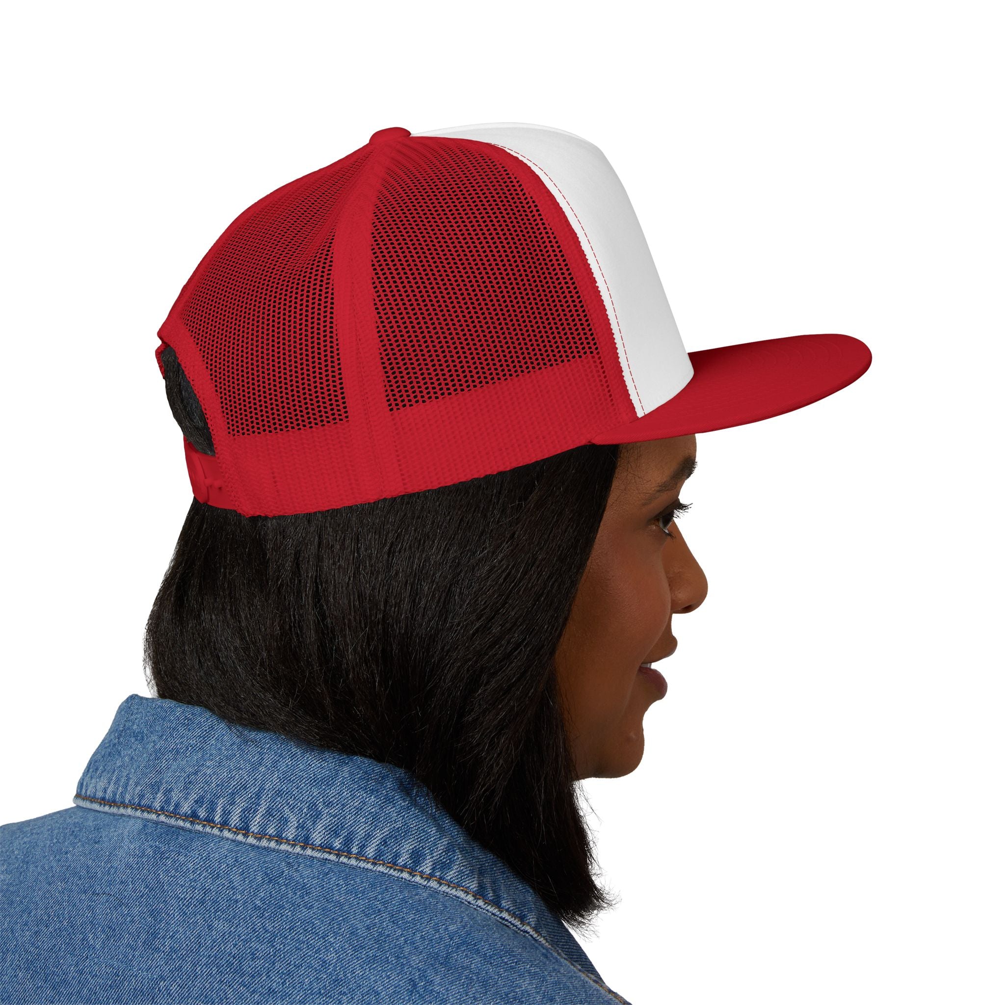 Embroidered Heart Trucker Cap - Tip Top K9 Tattoo Style Trucker