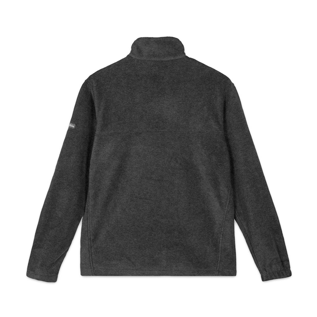 Embroidered Columbia Fleece Jacket — Cozy Outdoor Logo Jacket