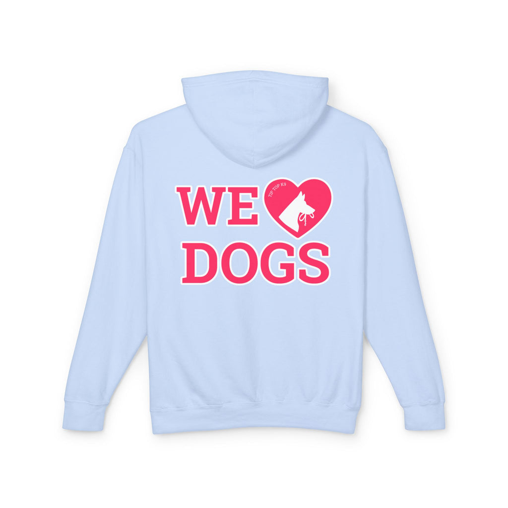 Pitbull Pink Style We Heart Dogs Hoodie | Tip Top K9 Dog Training