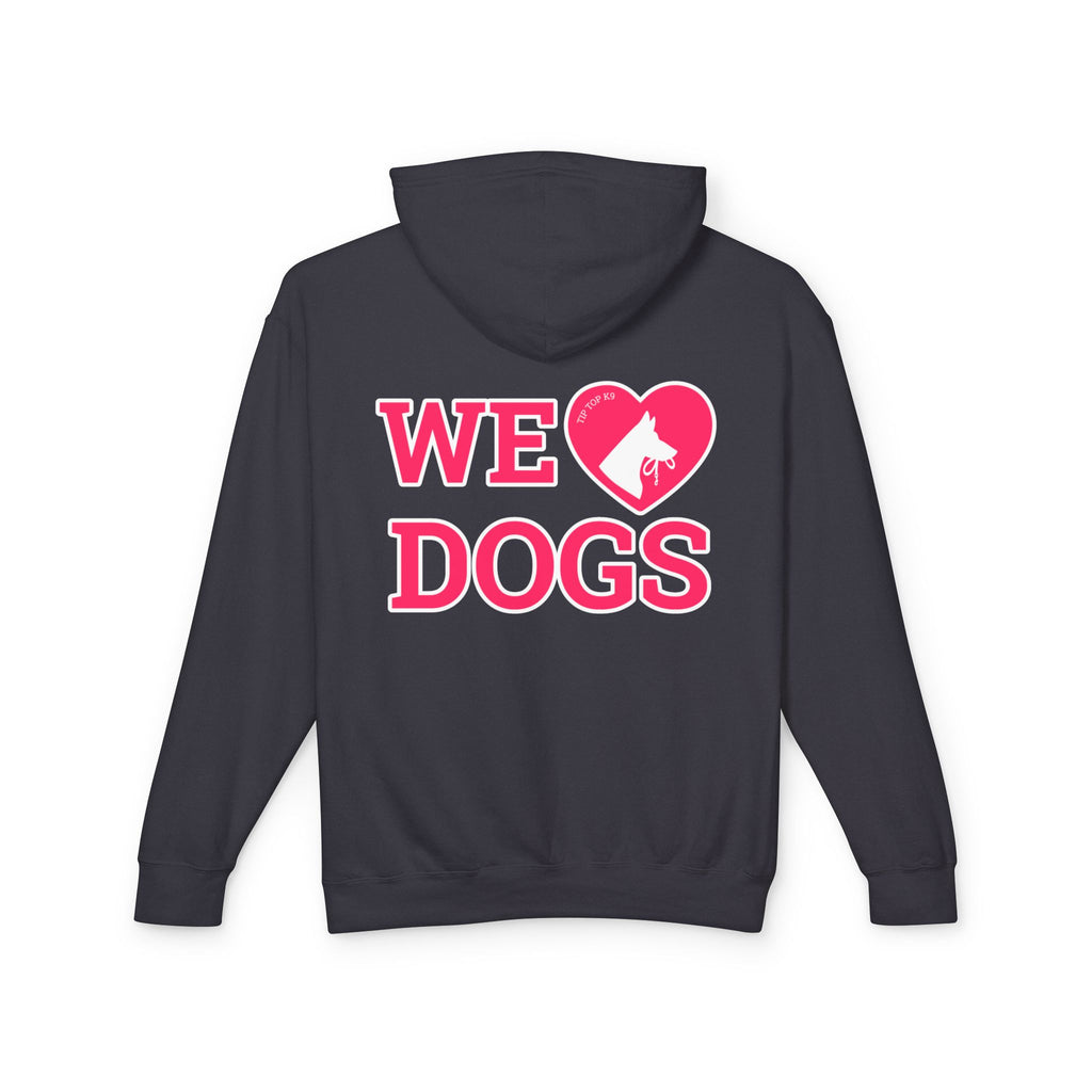 Pitbull Pink Style We Heart Dogs Hoodie | Tip Top K9 Dog Training