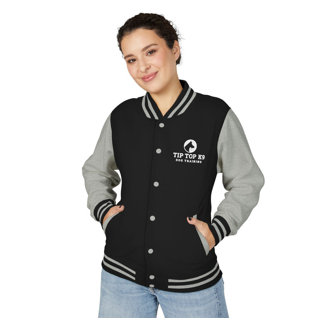 Letterman Jacket — Tip Top K9 Dog Training Varsity Jacket