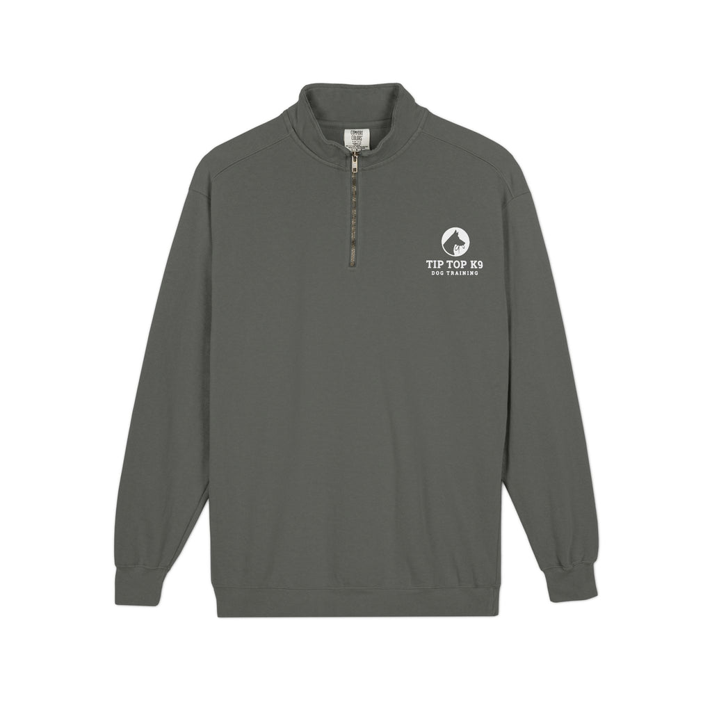 Tip Top K9 Quarter-Zip Sweatshirt —Logo Pullover