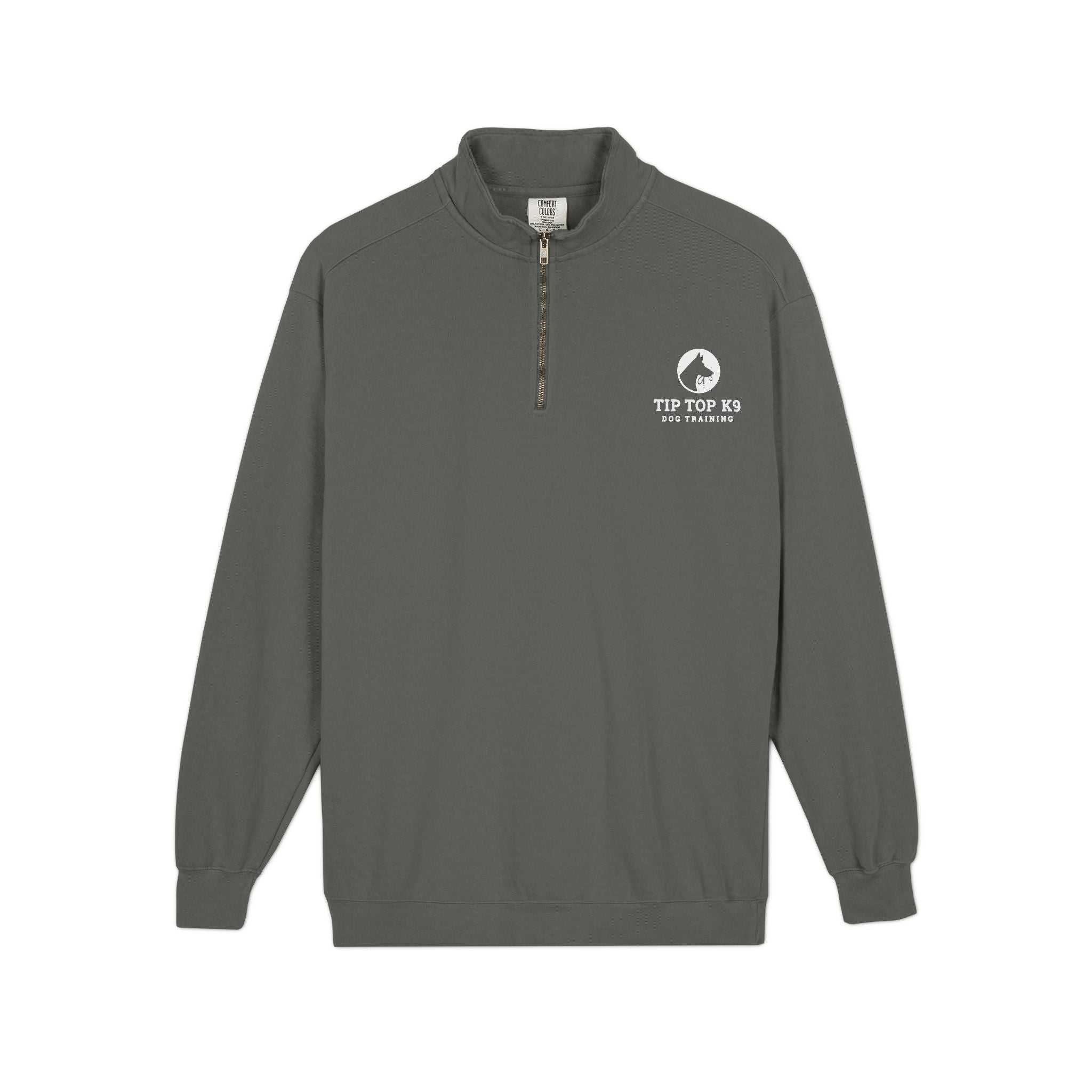 Tip Top K9 Quarter-Zip Sweatshirt —Logo Pullover