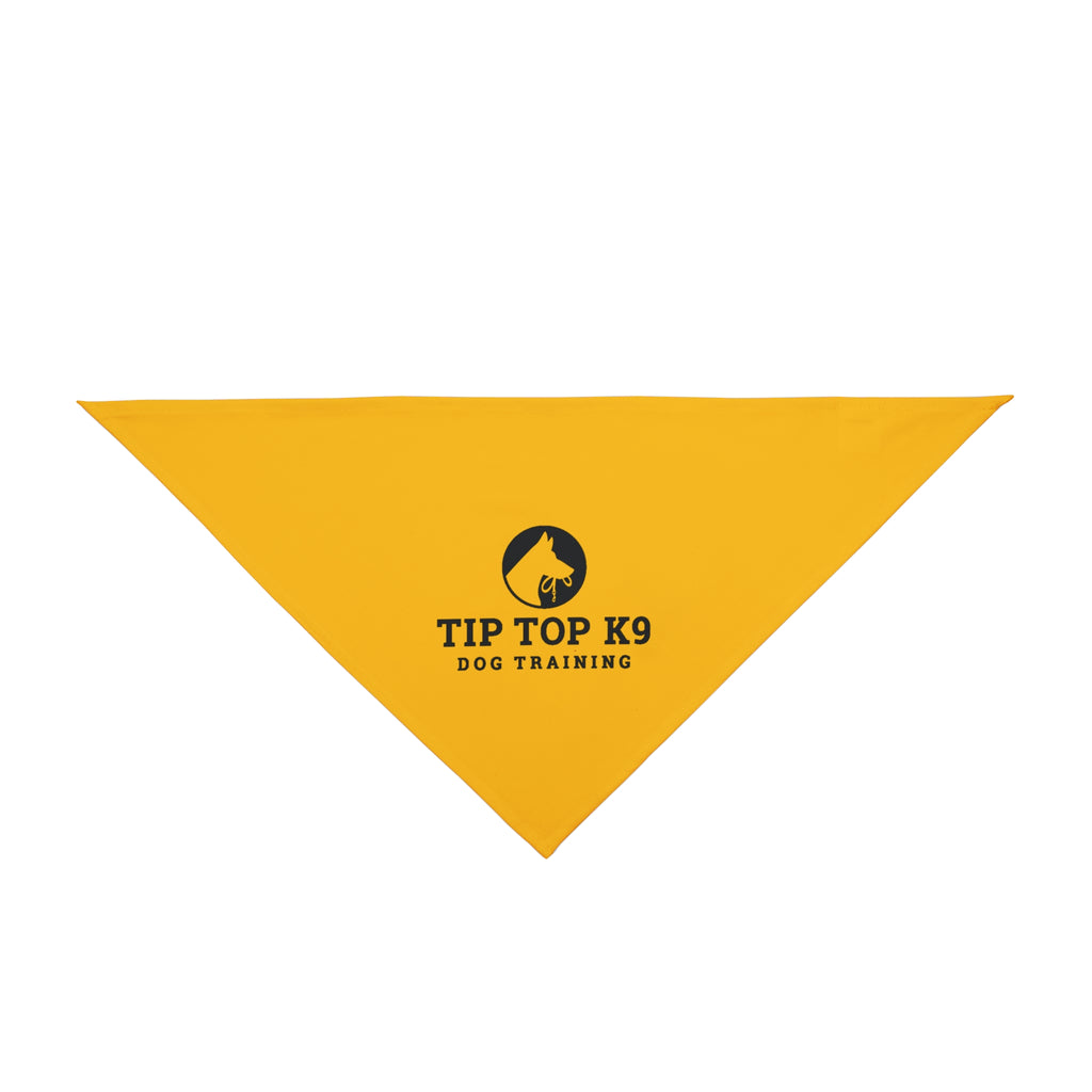 Small Tip Top K9 Yellow Bandana