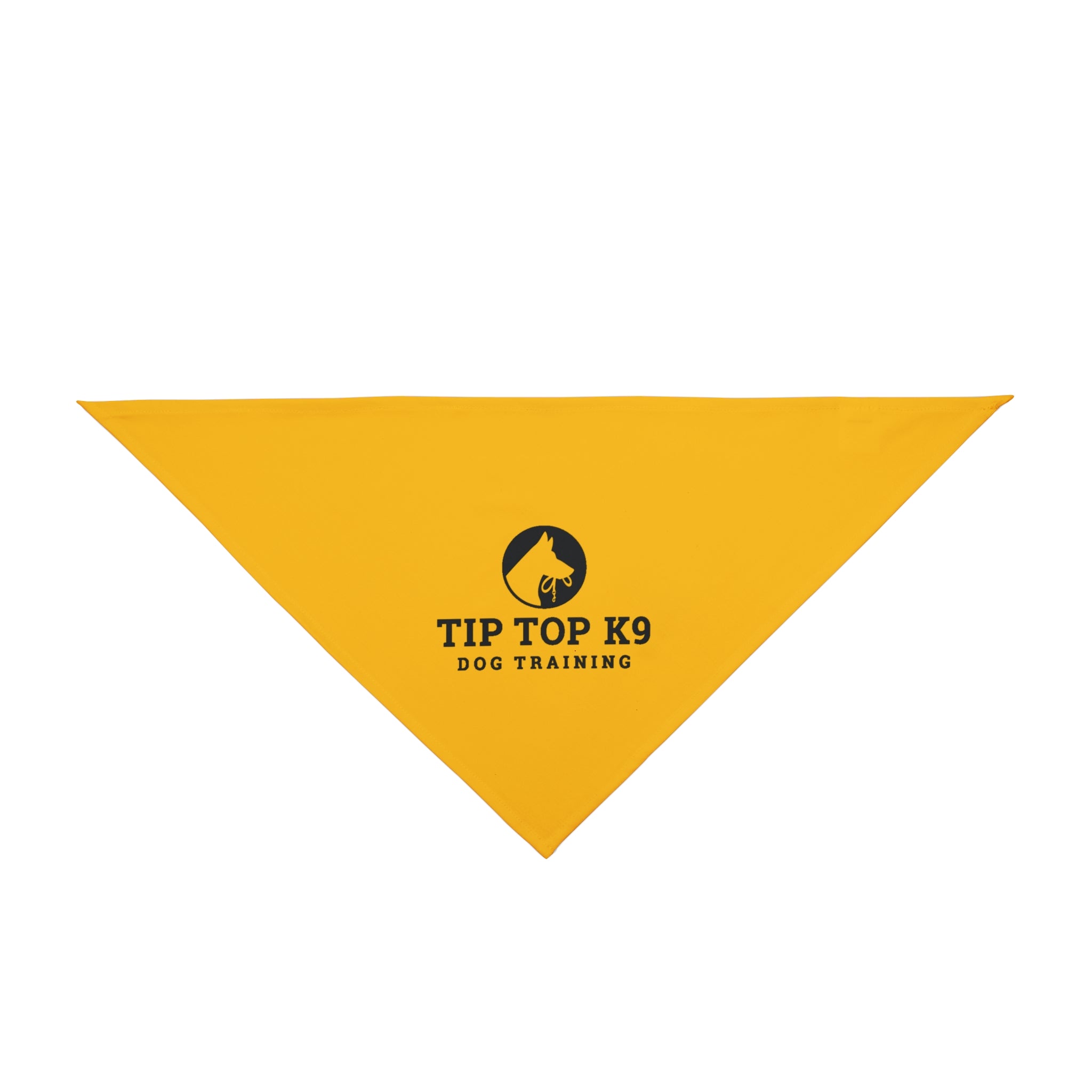 Small Tip Top K9 Yellow Bandana