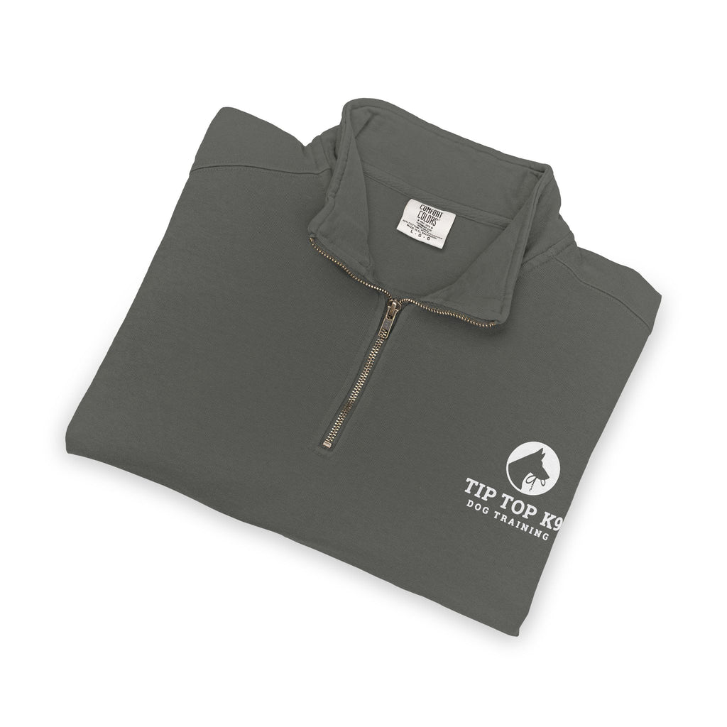 Tip Top K9 Quarter-Zip Sweatshirt —Logo Pullover